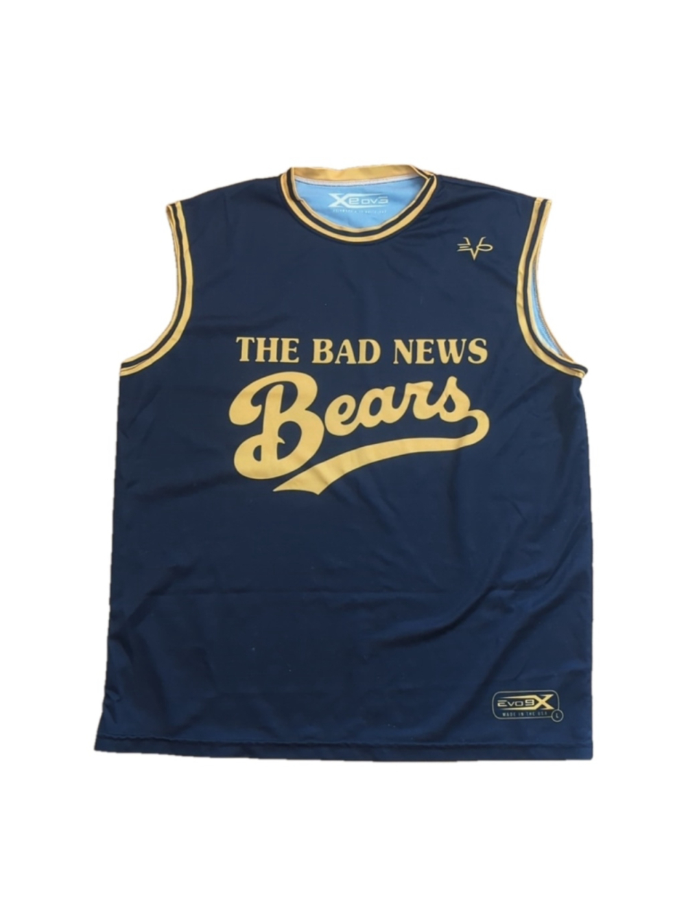 Bad News Bears Jersey Evo9x Large Custom